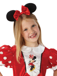 MINNIE MOUSE RED GLITZ, CHILD - Back