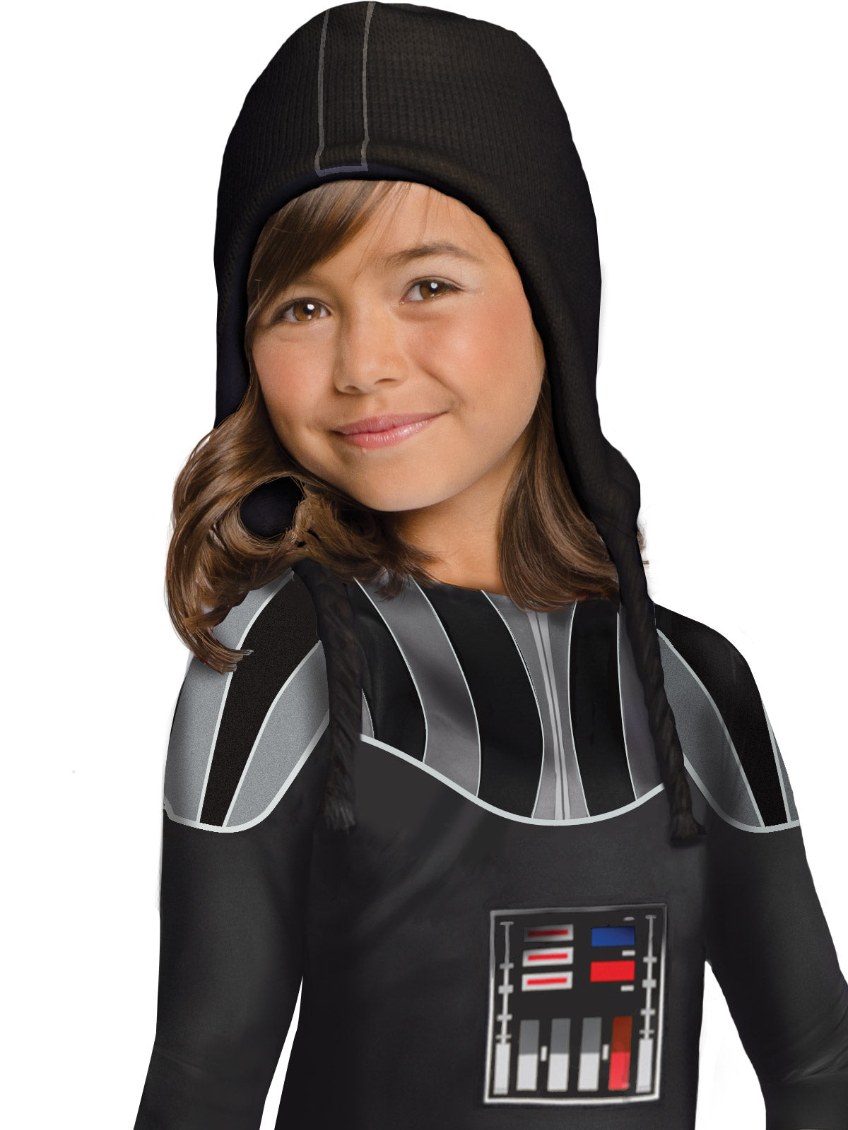 DARTH VADER DRESS COSTUME, CHILD - Back