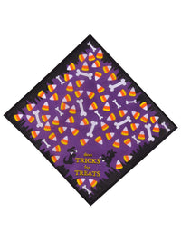 PET BANDANA 'DOES TRICKS FOR TREATS - Back