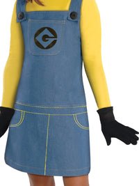 MINION GIRL DRESS, CHILD - Side