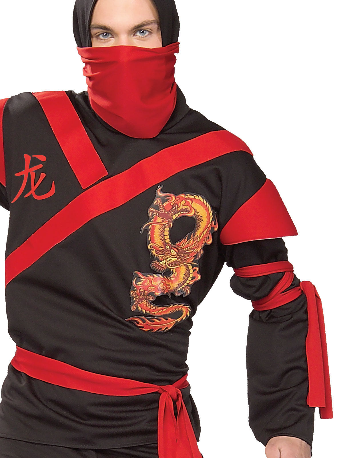 DRAGON NINJA WARRIOR COSTUME, ADULT - STD - Back