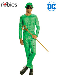 THE RIDDLER CLASSIC DC COSTUME, ADULT - Front