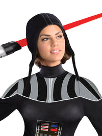 DARTH VADER FEMALE COSTUME, ADULT - Back