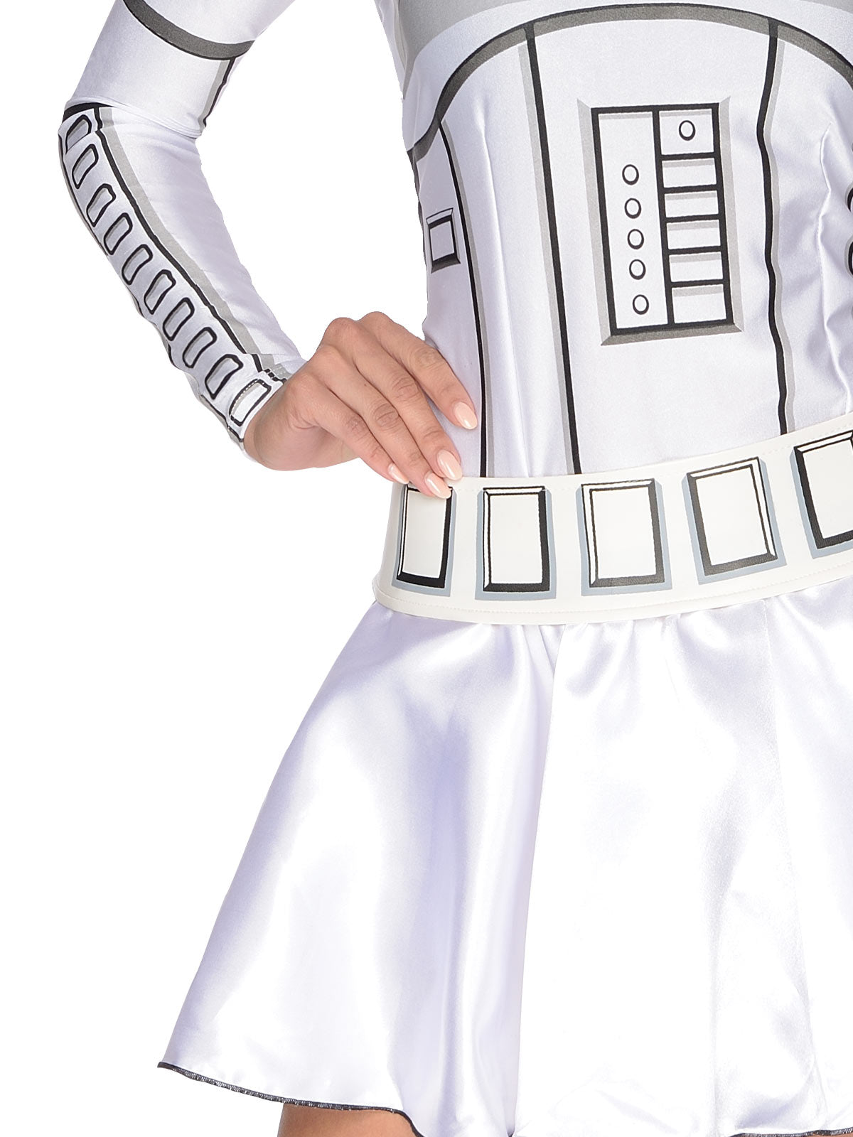 STORMTROOPER FEMALE COSTUME, ADULT - Side