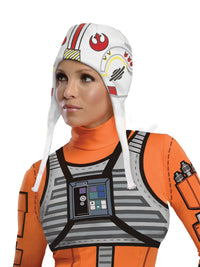 X-WING FIGHTER FEMALE COSTUME, ADULT - Back