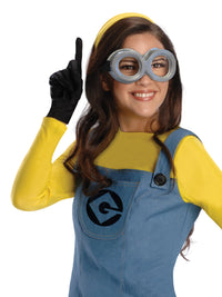 MINION FEMALE COSTUME, ADULT - Back