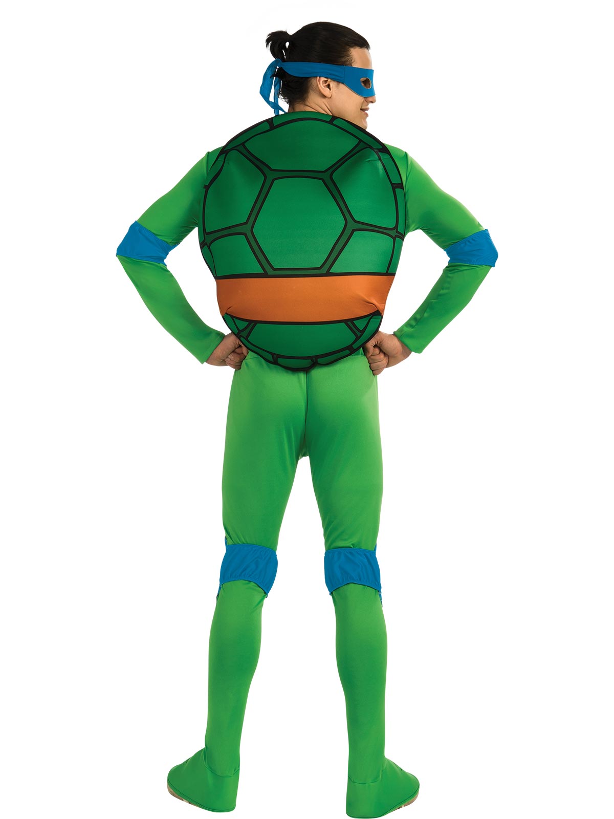 TMNT LEONARDO COSTUME, ADULT - Back