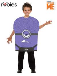 MINION EVIL HALLOWEEN COSTUME, CHILD - Front