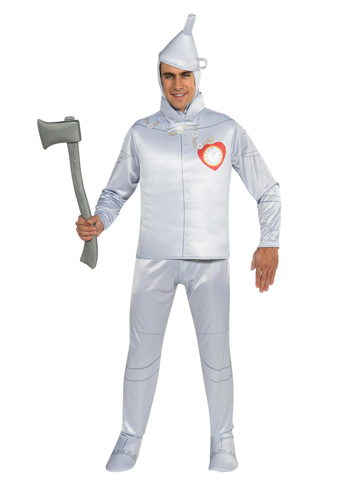 TIN MAN DELUXE COSTUME, ADULT - STD - Back