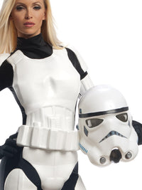 STORMTROOPER FEMALE COSTUME, ADULT - Back