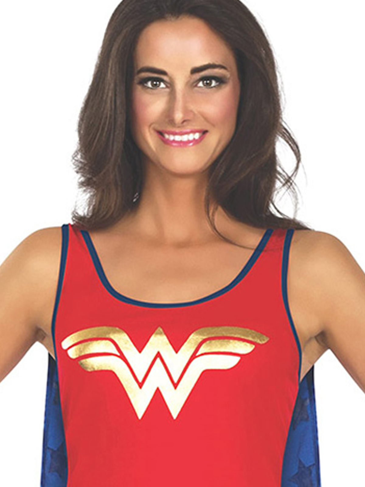 WONDER WOMAN TANK DRESS, ADULT - Back