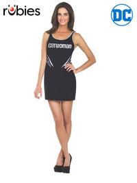 CATWOMAN TANK DRESS, ADULT - Front