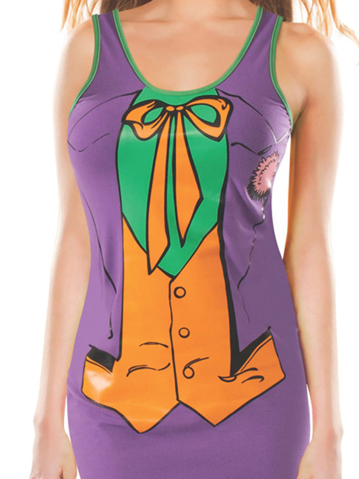 THE JOKER TANK DRESS, ADULT - Back