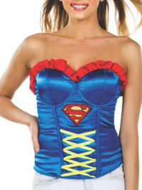 SUPERGIRL CORSET, ADULT - Back