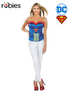 SUPERGIRL CORSET, ADULT - Front