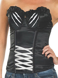 CATWOMAN CORSET, ADULT - Back