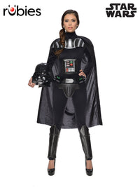 DARTH VADER DELUXE WOMENS COSTUME, ADULT - Front