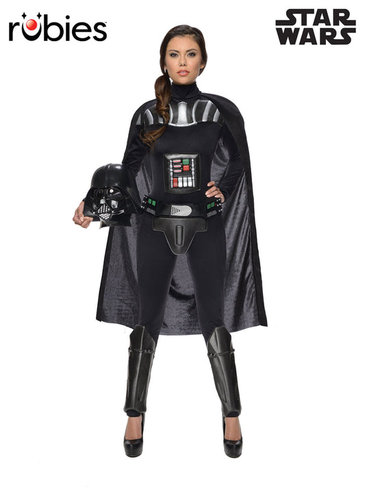 DARTH VADER DELUXE WOMENS COSTUME, ADULT - Front