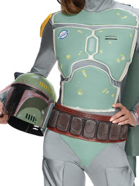 BOBA FETT FEMALE COSTUME, ADULT - Back