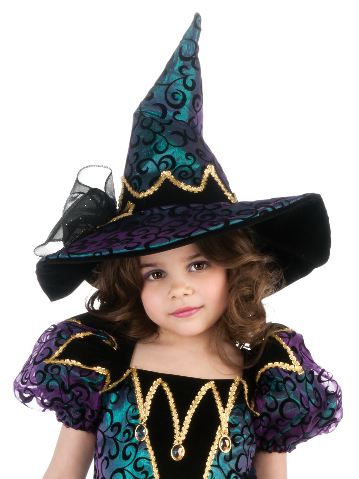 RADIANT WITCH COSTUME, CHILD - S - Back