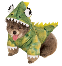 DINOSAUR GREEN PET COSTUME - Front