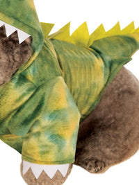 DINOSAUR GREEN PET COSTUME - Side