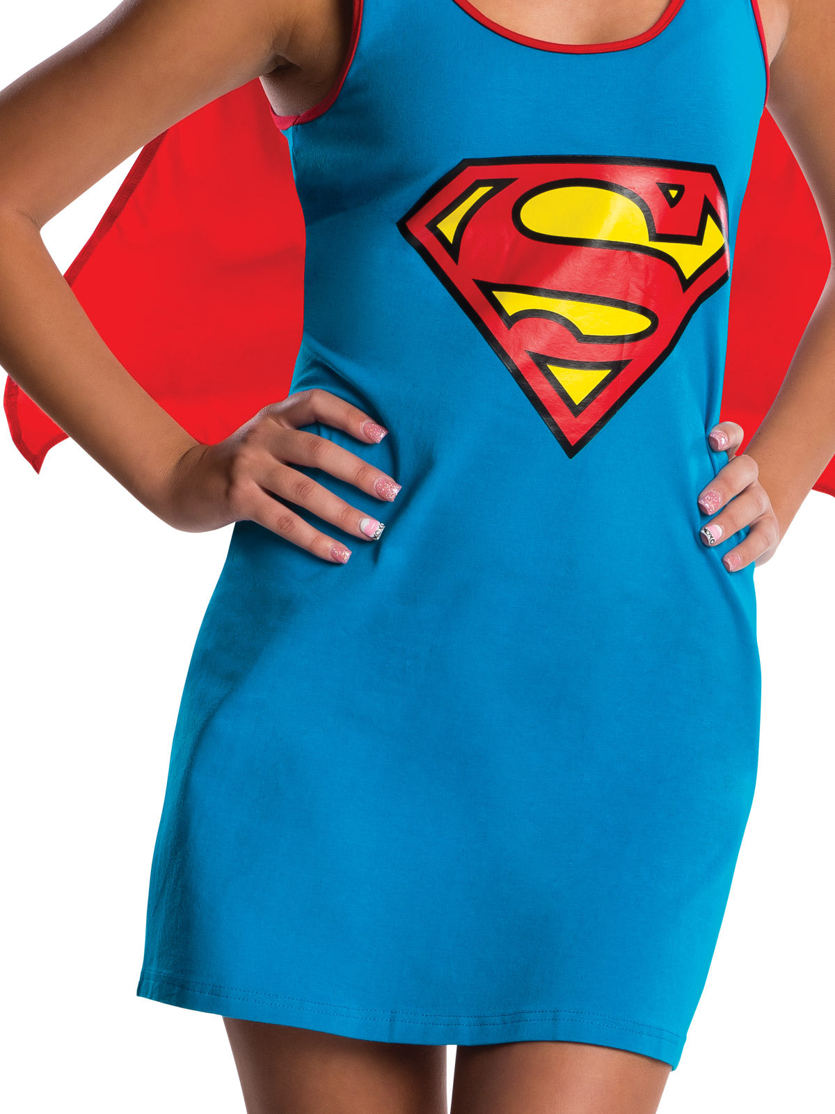 SUPERGIRL TANK DRESS, TEEN/ADULT - Side