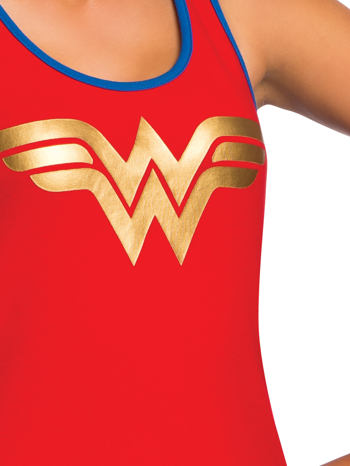 WONDER WOMAN TANK DRESS, TEEN/ADULT - Side