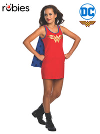 WONDER WOMAN TANK DRESS, TEEN/ADULT - Front