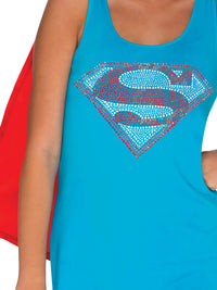 SUPERGIRL TANK DRESS, TEEN.ADULT - Back