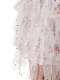 HARLEY QUINN SKIRT WITH SEQUINS, TEEN - STD - Back