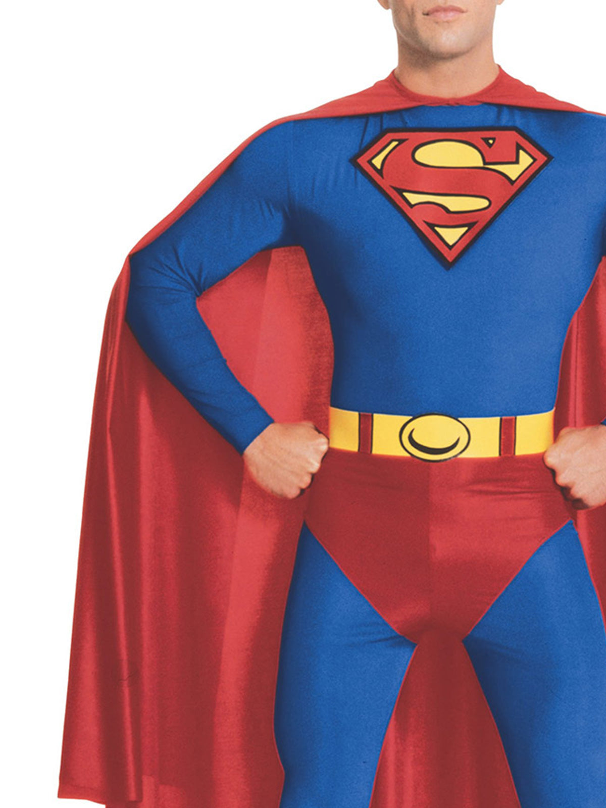 SUPERMAN COSTUME, ADULT - Back