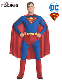 SUPERMAN COSTUME, ADULT - Front