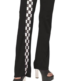 BLACK RACER SECRET WISHES LONG JUMPSUIT, ADULT - Side