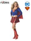 SUPERGIRL SECRET WISHES COSTUME, ADULT - Front