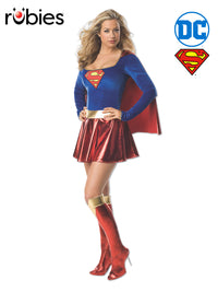 SUPERGIRL SECRET WISHES COSTUME, ADULT - Front