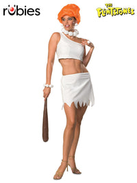 WILMA FLINTSTONE SECRET WISHES COSTUME, ADULT - Front