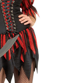 SWASHBUCKLER SECRET WISHES COSTUME, ADULT - Side
