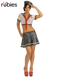 AHOY MATEY SECRET WISHES COSTUME, ADULT - Front