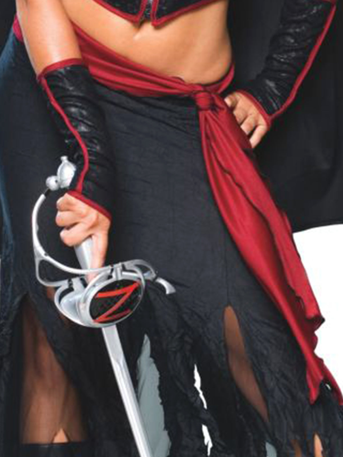 ZORRO SECRET WISHES COSTUME, ADULT - Side