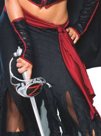 ZORRO SECRET WISHES COSTUME, ADULT - Side