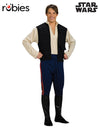 HAN SOLO DELUXE COSTUME, ADULT - Front