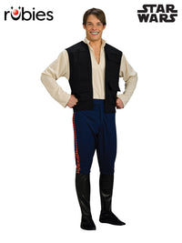 HAN SOLO DELUXE COSTUME, ADULT - Front