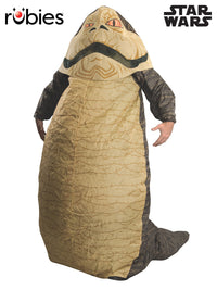 JABBA THE HUT INFLATABLE COSTUME, ADULT - STD - Front