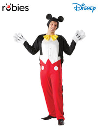 MICKEY MOUSE COSTUME, ADULT - Front