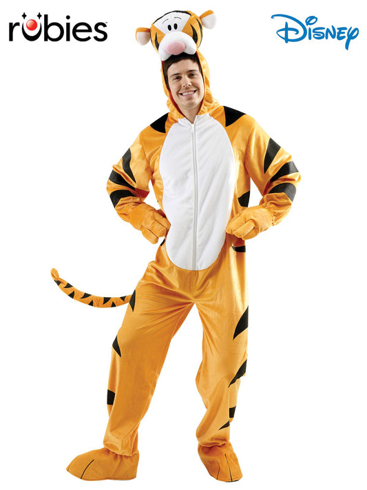 TIGGER DELUXE COSTUME, ADULT - Front