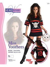 JASON VOORHEES SEXY COSTUME, ADULT - Packaging
