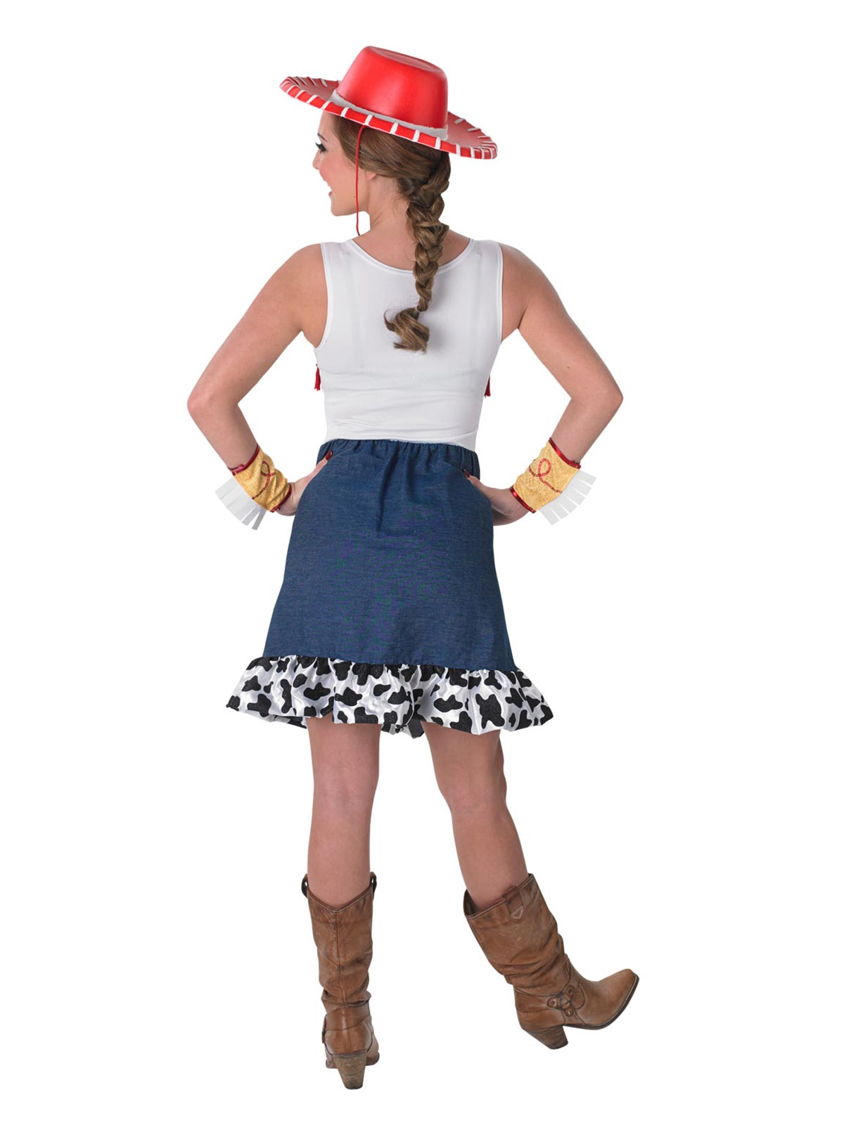 JESSIE SASSY TOY STORY COSTUME, ADULT - Back