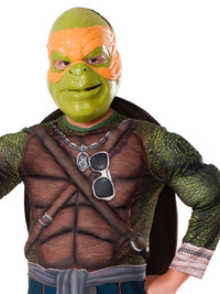 TMNT MICHELANGELO DELUXE, CHILD - Back