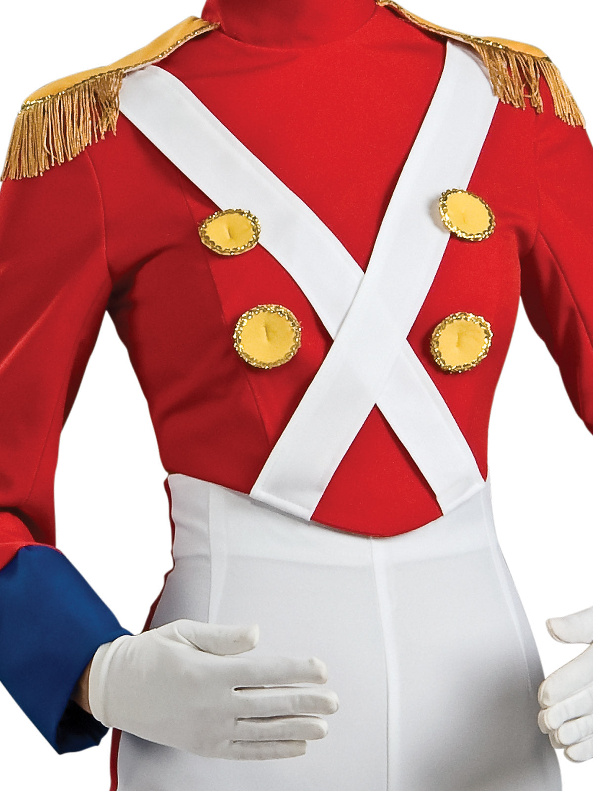 TOY SOLDIER WOMENS COSTUME, ADULT - Side